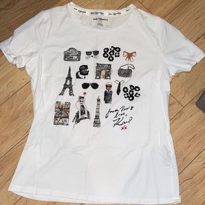 Karl Lagerfeld Graphic Paris T-Shirt